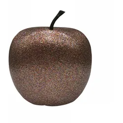 Deko-Apfel in Bronze aus robustem Fiberglas, Größe XS - E2206-S1-GLMB