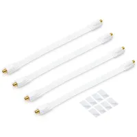 Conecto 4X Premium Fensterdurchführung für SAT Kabel koaxial inkl.