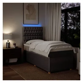 vidaXL Boxspringbett 180 x 200 cm Taupe