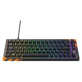 Cherry K5 Pro Tmr Compact Keyboard MX Orange/Schwarz US