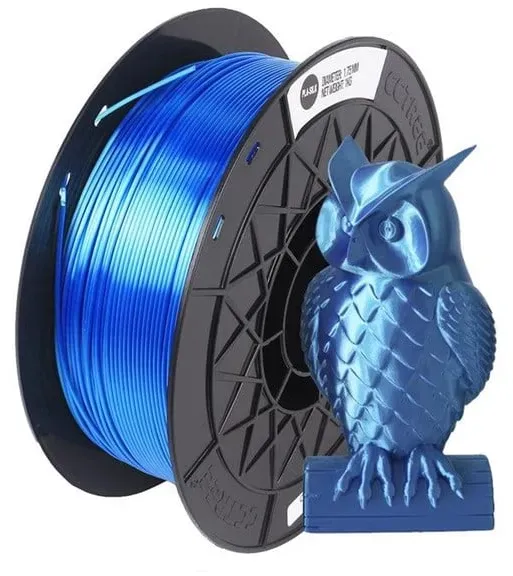 Silk PLA 1.75 mm 1 kg Blue