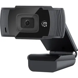 Manhattan USB-Webcam Schwarz