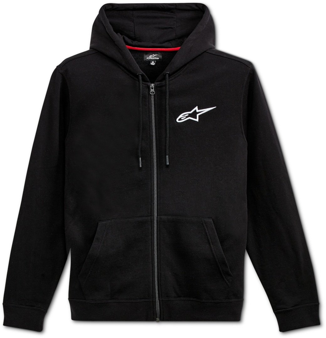 Alpinestars Ageless Chest Hoodie met ritssluiting, zwart, M Voorman