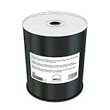 MediaRange Professional Line CD-R 700Mb|80Min 52-fache Schreibgeschwindigkeit, vollflächig bedruckbar (Thermo-Retransfer), Proselect Weiß, voll Metallisiert, 100er Cakebox