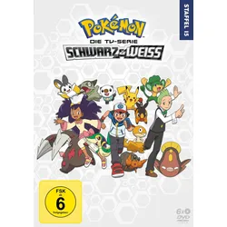 Pokémon - Die TV-Serie: Schwarz und Weiß - Staffel 15  [6 DVDs]