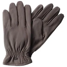 CAMEL ACTIVE Herren Lederhandschuhe mit Touchscreen Funktion Braun, menswear-L