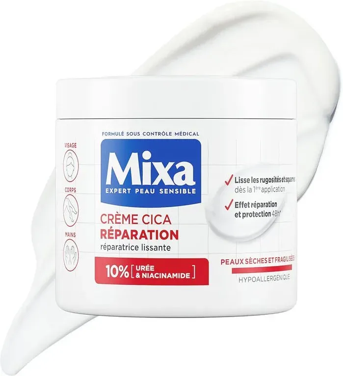 Mixa Expert Cica Repair Creme für empfindliche Haut - langanhaltend