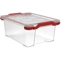 Rotho Aufbewahrungsbox Evo Total inkl. Deckel 11 L transparent