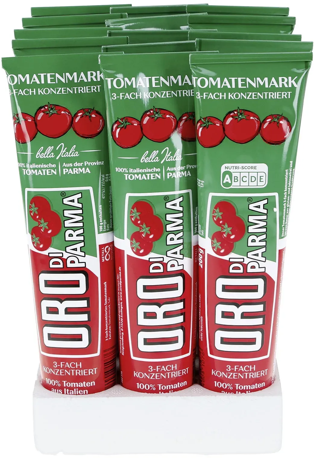 Oro di Parma Tomatenmark 3-fach konzentriert 200 g, 15er Pack