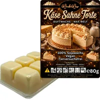 WonderWax Duftwachs Wax Melts für Duftlampe, 6 Würfel Duftmelt Wachsmelt Sojawachs Duftwachs Würfel für Raumdüfte, Wachs Duftöl Winter Indoor Schmelzen für Aromalampe Käse Sahne Torte