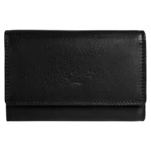 Samantha look Geldbörse Damen Portemonnaie schwarz