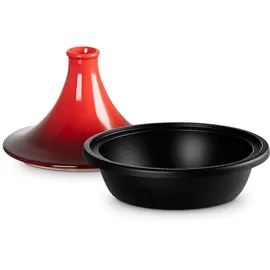 Le Creuset Tagine 27 cm kirschrot