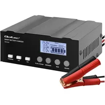 Qoltec Spannungswandler, Mikroprozessor-Ladegerät 12V 12.6V 24V LCD