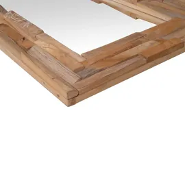 vidaXL Dekorativer Spiegel Teak 120 x 60 cm