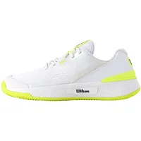 Wilson Intrigue PRO OZ Tennisschuh, White/Safety Yellow/Navy Blazer, 38 2/3 EU
