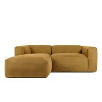 Konsimo Ecksofa Buffo ¦ gelb ¦ Maße (cm): B: