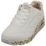 Damen white durabuck/rose gold print trim 35