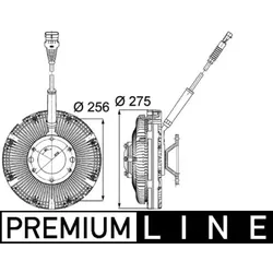 Kupplung Kühlerlüfter MAHLE CFC 97 000P