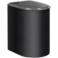 Wesco Vorratsdose LOFT 2,2 Liter aus hochwertigem Stahlblech mit Acryldeckel in der Farbe schwarz matt - Lebensmittelecht - luftdicht - ideal für Schubladen