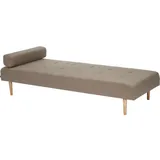 VCM ebuy24 Marino Daybed Stoff Braun.