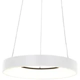 Steinhauer Ringlede 1-flg. 48 cm rund/Weiß/Kunststoff, Metall
