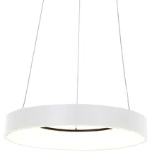 Steinhauer Ringlede 1-flg. 48 cm rund/Weiß/Kunststoff, Metall