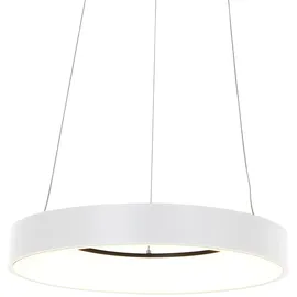 Steinhauer Ringlede 1-flg. 48 cm rund/Weiß/Kunststoff, Metall