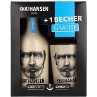 Knut Hansen Dry Gin 42% Vol. 0,5l in Geschenkbox mit Keramiktasse