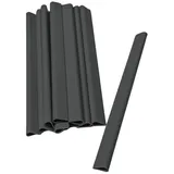 zaunzu Zaunzubehör Klemmschiene Clip Befestigung für Zaunblende & Windschutz Anthrazit, 1 Clip