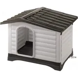 Ferplast Hundehütte 73 x 59 x 53 cm Kunststoff Grau