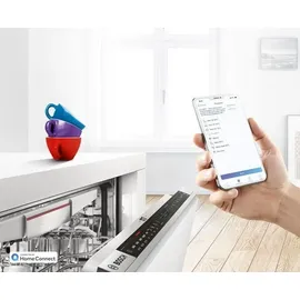 Bosch Serie 4 SMI4ECS21E Einbau-Geschirrspüler (teilintegrierbar, 598 mm breit, Edelstahl)