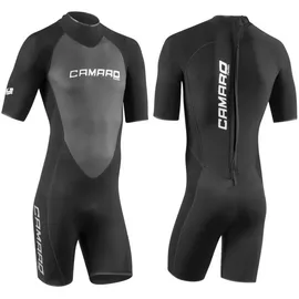 Camaro Neoprenanzug Shorty Schwarz XL