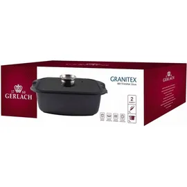gerlach 1760 Gerlach Granitex Bräter 32 cm rund