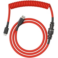 Glorious PC Gaming Race Coiled Cable - Crimson Red