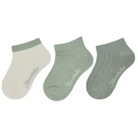 Sterntaler Sneaker Socken 3er-Pack Uni in ecru – Gr.: 18