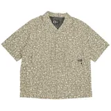 Salty Crew Kurzarmhemd kariert Lb Khaki M