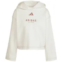 adidas All Szn Loose Graphic Kapuzenpullover Off White M