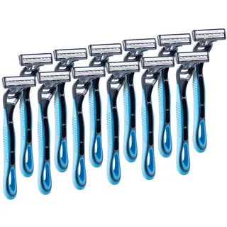 Pearl 12-er Pack 3-Klingen-Einwegrasierer