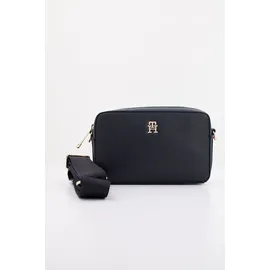 Tommy Hilfiger Damen Schultertasche TH Essential Camera Bag Blau