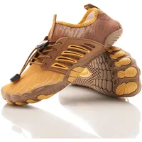 Freiluftkind Das Original – Tokai rutschfeste Barfußschuhe (Bronze/Größe EU 44) – Tokai der perfekte Barfußschuh für Dein Abenteuer – Barfusslaufschuhe Barfuss Schuhe Barefoot Shoes - 44 EU