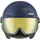Uvex Wanted vis WE Skihelm, mit Visier-Blau-54-58