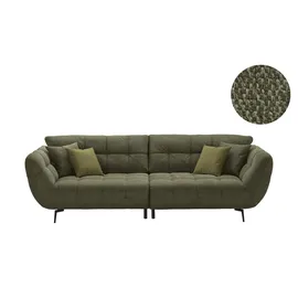 bobb Big Sofa Flachgewebe 3-Sitzer Blau