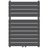 luxebath Badheizkörper Steam 60x80cm Anthrazit mit Mittelanschluss 50mm Einlagig
