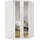 WIMEX Eckschrank 95 x 198 x 95 cm Weiß