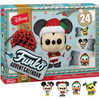 Funko Advent Calendar: Classic Disney - Mickey Mouse - 24 Tage der Überraschung - Vinyl-Minifigur Zum Sammelns - Mystery Box - Geschenkidee - Feiertage zu Weihnachten Für Mädchen, Jungen und Kinder
