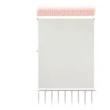 Relaxdays Senkrechtmarkise 240 x 180 cm beige