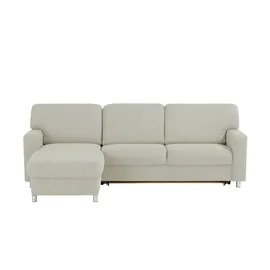Smart Eckcouch Mikrofaser 2-Sitzer Grau
