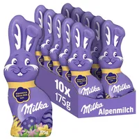 Milka Schmunzelhase Alpenmilch 10 x 175 g (1,75 kg)