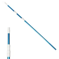 Wiltec Teleskopstange blau 120-360 cm
