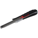 WEDO 787009 Safety Cutter 2-in-1, 9mm, schwarz/rot